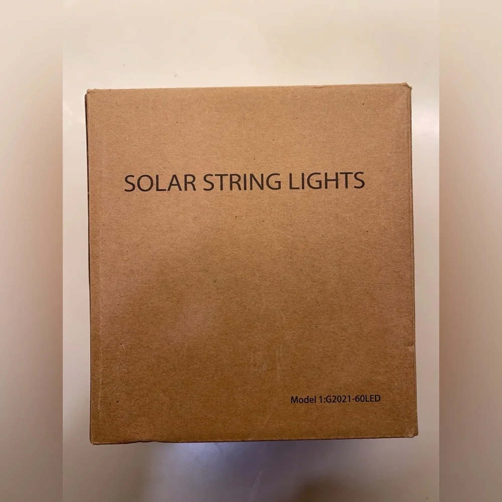 NEW 60LED Globe String Lights -Solar-& USB-Powered